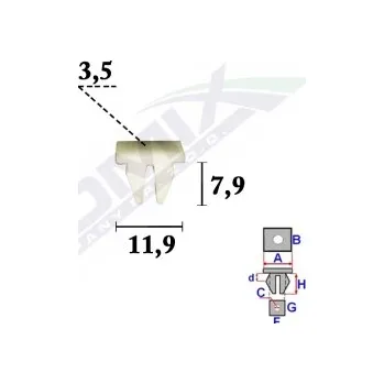 Oprava karosérie Romix Montážní kostka C70347