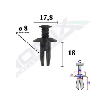 Oprava karosérie Romix Rozšiřující zástrčka C70341