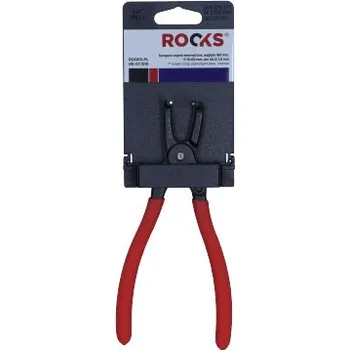 Kleště Rooks Vnitřní Segerové kleště, ohnuté 180mm, Fi 19-60mm, Pin Suj2 1,8mmm OK-07.1018