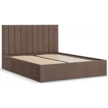Postel Čalouněná postel POLLA 180x200 výběr z barev TRINITY 6 hnědá