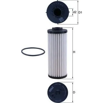 Hydraulický filtr Hydraulický filtr, automatická převodovka MAHLE HX 190D