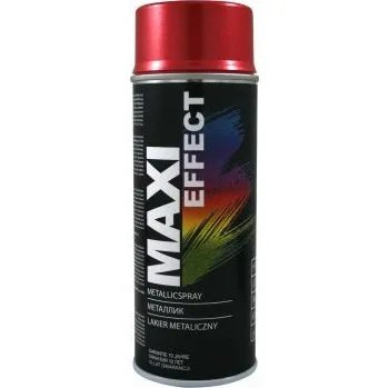 Barva ve spreji Motip Maxi color červená metalíza 400ml