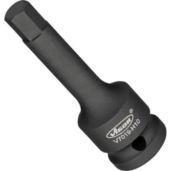 Vigor V7019-H10 Nástrčná hlavice pro rázový a strojový utahovák šestihran 10mm 1/2"