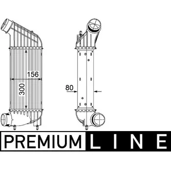 Motor automobilu Chladič turba MAHLE CI 181 000P