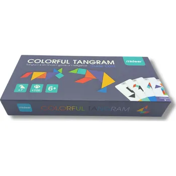 Hlavolam Mideer Hlavolam Barevný Tangram