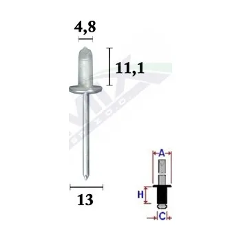 Nýt Romix Montážní nýt C70372