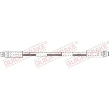 Brzdová hadice Brzdová hadice QUICK BRAKE 22.914