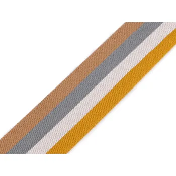 Oboustranný popruh šíře 50 mm Varianta: 1 hořčicová, Balení: 1 m