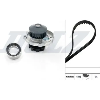 Vodní pumpa + sada ozubeného rozvodového řemene DOLZ KD022