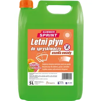Náplň do chladiče a ostřikovače Parys Letní kapalina do ostřikovačů, grapefruit a pomeranč 5L