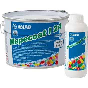 barva na zeď Mapei Interiérová barva šedá 5 kg MAPECOATI24RAL7001