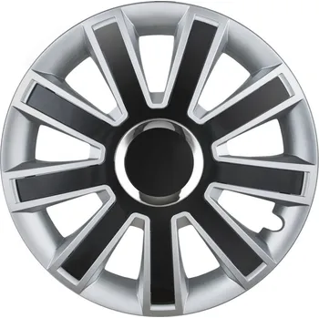 Autolékárnička Leoplast Poklice na kola Flash stříbrno-černé 16''