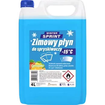 Nemrznoucí směs do chladiče Parys Zimní kapalina do ostřikovačů -15°C, citrón 4L