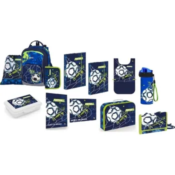 Školní batoh Karton P+P Školní sada set 12ks OXY GO fotbal batoh vhodný i pro prvňáčky 0-47025/012