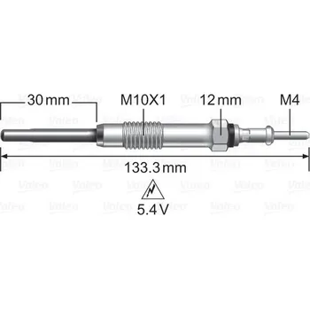 Autoelektrika Žhavící svíčka VALEO 345243