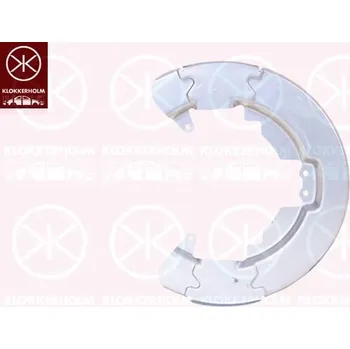 Brzdový kotouč Ochranný plech proti rozstřikování, brzdový kotouč KLOKKERHOLM 2533379