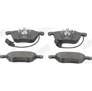 Brzdová destička Sada brzdových destiček, kotoučová brzda JURID 573047J
