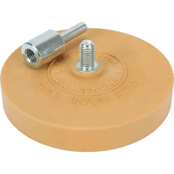 Hoblice Condor Gumový kroužek pro odstranění barvy, lepidla, nečistot pro vrtačku C.8235