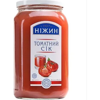 Rajčatová šťáva s solí 920ml Nižin