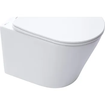 Klozet Swiss aqua technologies Wc závěsné SAT Infinitio včetně prkénka softclose, bílá matná, zadní odpad SATINF010RREXPWM