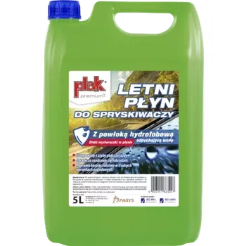 Nemrznoucí směs do chladiče Plak Letní kapalina do ostřikovačů s hydrofobním povlakem 5L