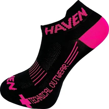 Pánské ponožky Haven Snake NEO sportovní ponožky black/pink - 2 páry Velikost: 42-43