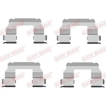 Přislušenství brzdového systému Sada příslušenství obložení kotoučové brzdy QUICK BRAKE 109-1689