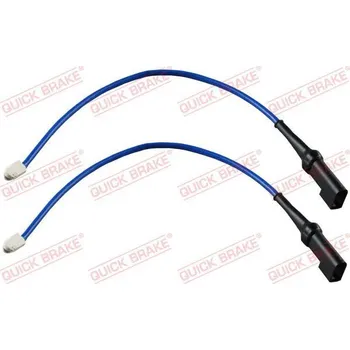 Brzdová destička Výstražný kontakt, opotřebení obložení QUICK BRAKE WS 0368 A