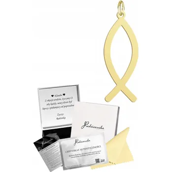 Přívěsek Přívěsek RYBA ICHTYS stříbro DEDIKACE DÁREK