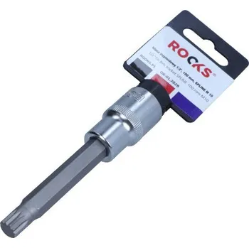 Gola hlavice Rooks Nástrčná hlavice, tisícihran 100mm, spline M10 OK-01.2828