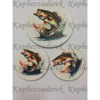 Podtácek - Ryba Velikost: kruh 15cm + 2x kruh 10cm
