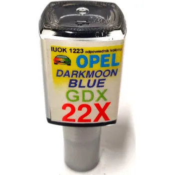 Autolak ARASYSTEM Lakovací tužka 22X - GDY Darkmoon Blue (Tiefseeblau) Opel (2017-2022) 10 ml
