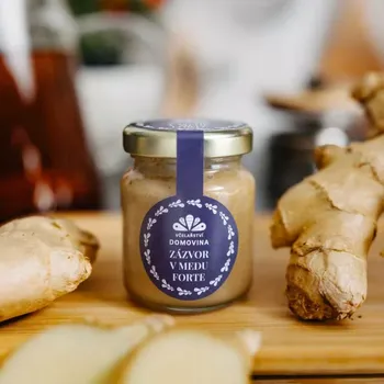 Včelařství Domovina Zázvor v medu FORTE