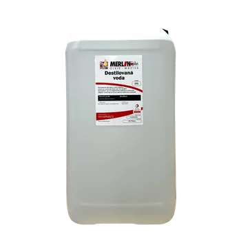Náplň do chladiče a ostřikovače Merlin Destilovaná voda 25L