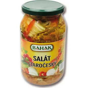 konzervovaná zelenina Bahák salát staročeský 880 g