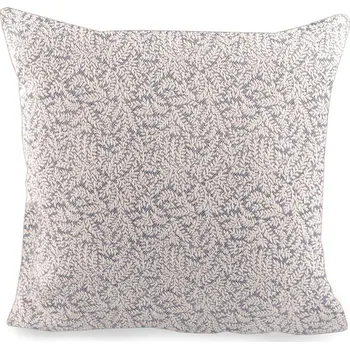 Povlak na dekorativní polštářek Povlak na polštář s vetkaným vzorem 45x45 cm Varianta: 4 modrošedá sv., Balení: 2 ks