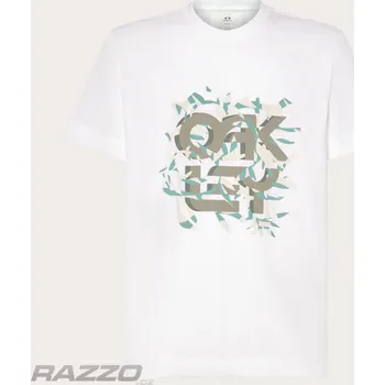Pánské tričko Pánské tričko Oakley B1B Coral Tee White L