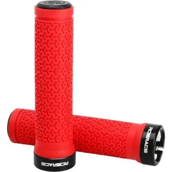 Horské kolo Rukojeti na řídítka 135 x 34 mm MTB Horské kolo Měkké gumové gripy Jednostranné zamykací Protiskluzové madla Cyklistické příslušenství červená