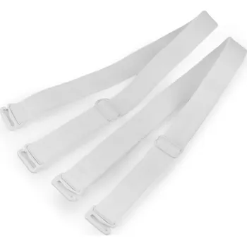 Ramínka na podprsenku šíře 15 mm s kovovým zapínáním Varianta: bílá, Balení: 1 pár