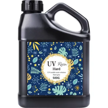 Výtvarná sada UV pryskyřice pro výrobu šperků Rychle vytvrzující Tvrdá pryskyřice Epoxid na odlitky DIY Bižuterie Ruční práce