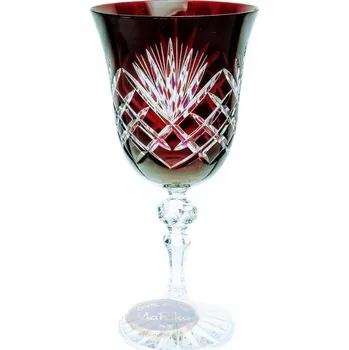 Sklenice Skleničky na bílé víno, skleničky na červené víno MaRika Ananasová červená 220ml 6 ks