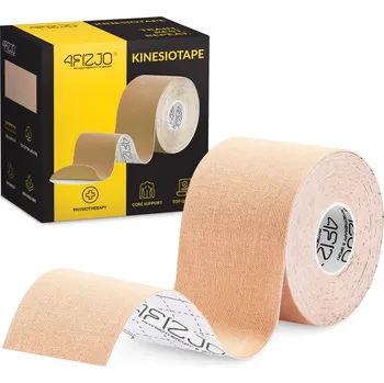 Zdravotnický materiál 4FIZJO Tejpovací páska 5 cm x 5 m 4FIZJO BÉŽOVÁ