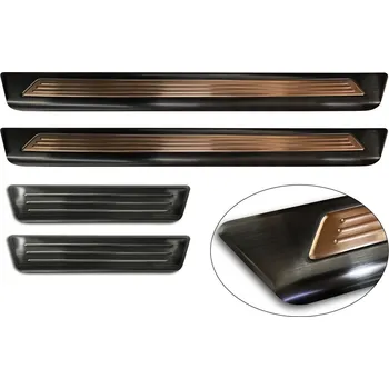 Lišta karosérie Ochranné kryty prahů, Cupra Born, 2021- , Black