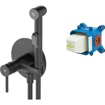 Bidetová baterie SAT včetně podomítkového tělesa černá SATBSPBKTC - SATBSPBKTC