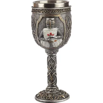 Sklenice Pohár rytíř PRO VÍNO RYTÍŘSKÝ OZDOBNÝ POHÁR