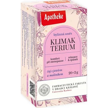 Čaj Apotheke Klimakterium Farmaceutická fakulta 20x 2 g
