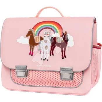 Školní batoh Školní aktovka Classic Midi Pony Jeune Premier ergonomická luxusní provedení 38*30 cm