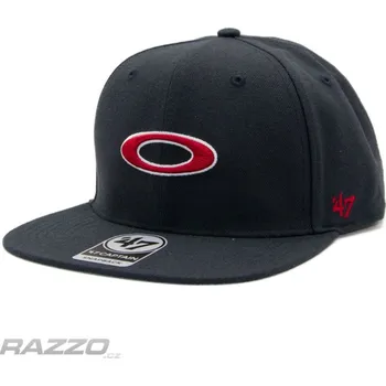 Čepice Pánská čepice Oakley 47 B1B Ellipse Hat Abyss Iron Red White Dospělá - UNI