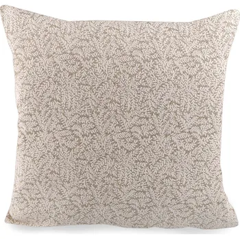 Povlak na polštářek Povlak na polštář s vetkaným vzorem 45x45 cm Varianta: 1 béžová nejsv., Balení: 2 ks