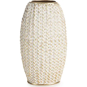 Váza DEKORAČNÍ VÁZA MOLI 16X12X27 CM ZLATÁ